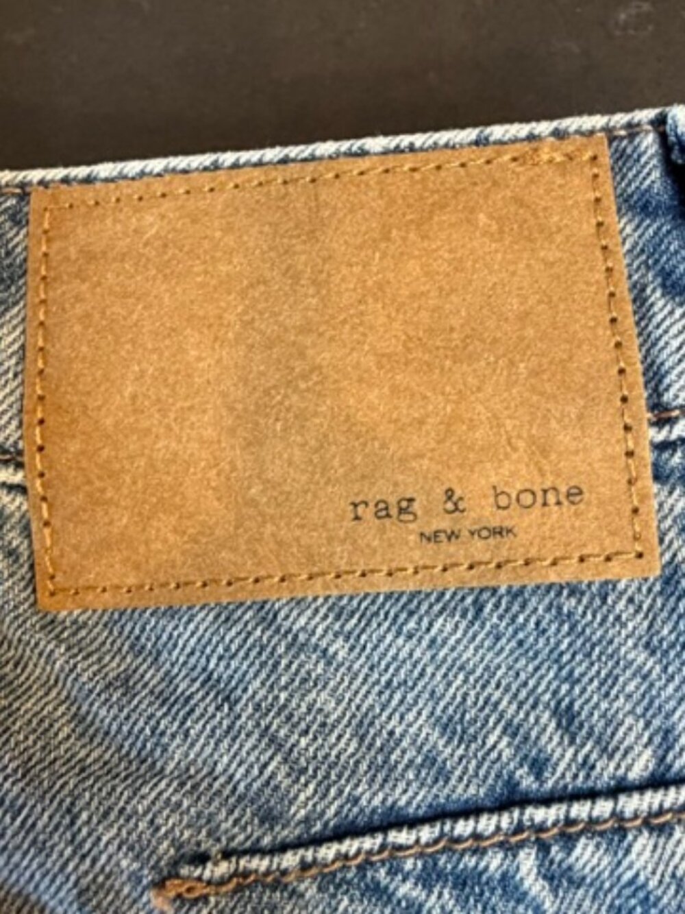 Rag & Bone The Charlie High Rise Barrel Jean, Size 30 Arlo Wash NWT - Picture 10 of 15